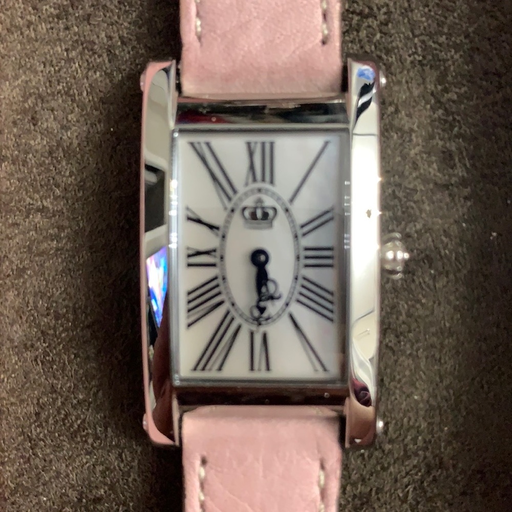 Juicy Couture NWOT Pink Watch with Dog Charm